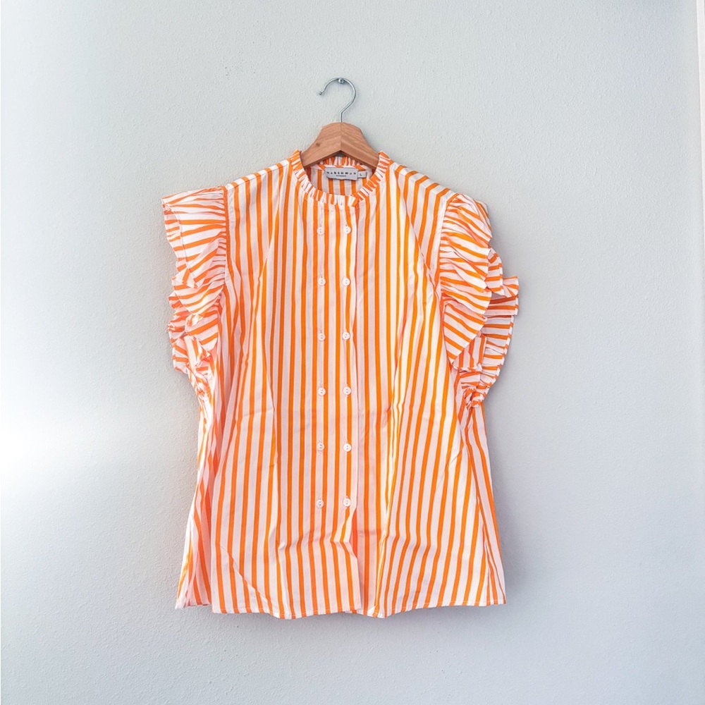 Anthropologie | Harshman Striped Blouse